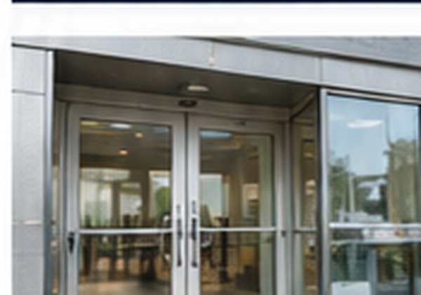 Automatic entrance doors