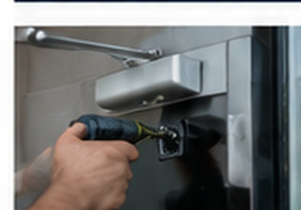 Door repair and hardware adjustment